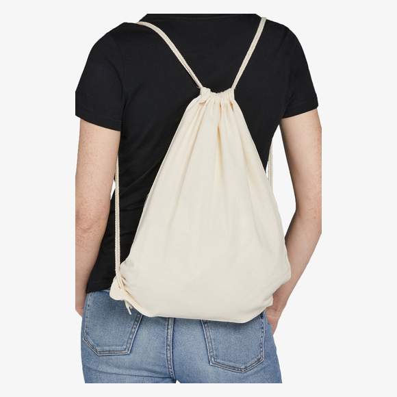 Organic Cotton Drawstring Backpack SG Accessories - Bags