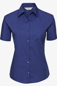 Image produit Ladies’ short sleeve classic pure cotton poplin shirt