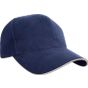 Result Heavy brushed cotton pro-style cap navy/natural