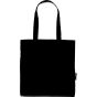 Neutral Shopping Bag, Long Handles black