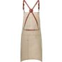 karlowsky Bib apron urban x-style beige