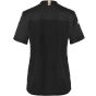 karlowsky Women's Short-Sleeve Chef Jacket Green Generation Sustainable GRS Black