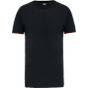 WK Designed To Work T-shirt Day To Day manches courtes homme black/orange