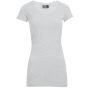 Promodoro Women´s Slim Fit V-Neck-T Long sports_grey
