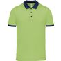 ProAct Polo piqué performance homme lime/sporty_navy