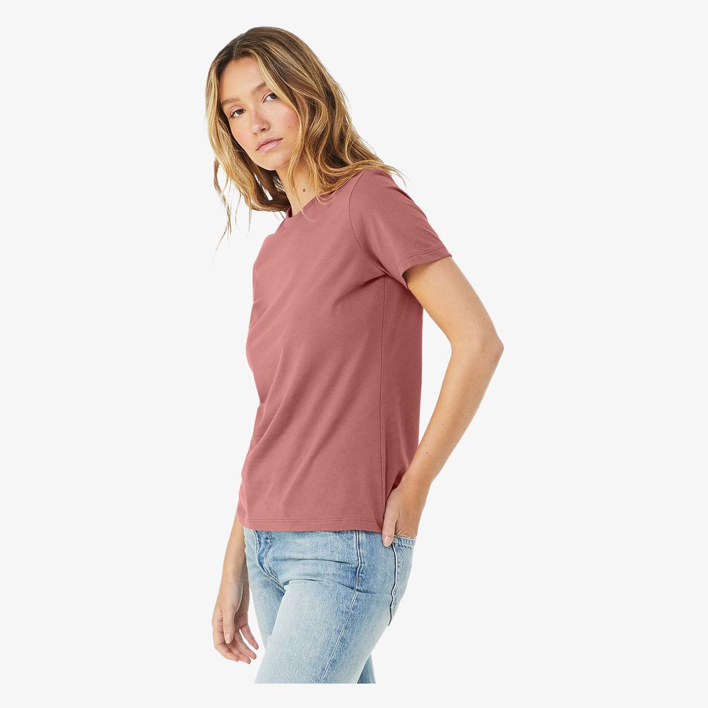 Women's relaxed jersey short sleeve tee Bella