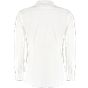 Kustom Kit Stretch Oxford Shirt Long Sleeve White