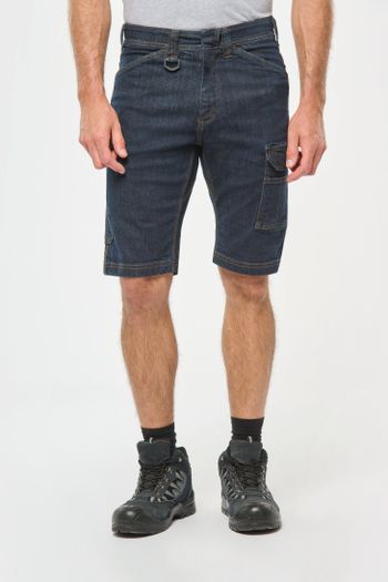 Image produit Bermuda denim multipoches homme