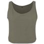 Build Your Brand Ladies oversized Tanktop - olive - S