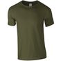 Gildan Adult T-Shirt Softstyle® vert militaire