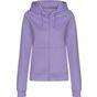 AWDis Just Hoods Women's college Zoodie digital_lavender