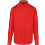 Kariban Chemise coton manches longues Nevada homme red