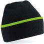 Beechfield Bonnet Teamwear black/lime_green