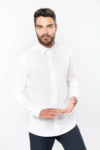 Image produit Chemise popeline manches longues homme 