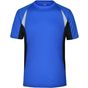 James&Nicholson Men's Running-T - royal/black - 3XL