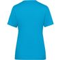 James&Nicholson Ladies´ Bio Workwear T-Shirt turquoise
