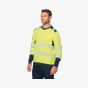WK Designed To Work T-shirt de sécurité recyclé col rond manches longues unisexe
