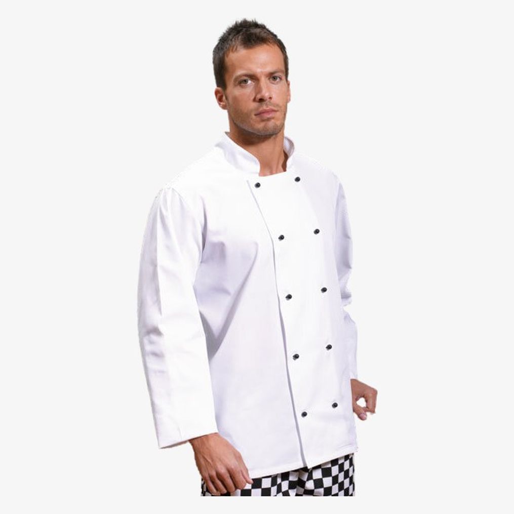 Veste tablier de cuisine homme manches longues