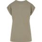 New Morning Studios Ladies regular extended shoulder tee pale_olive