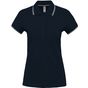 Kariban Polo manches courtes femme navy/light_grey/white