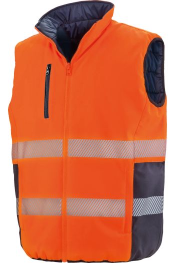 Image produit Reversible soft padded safety gilet