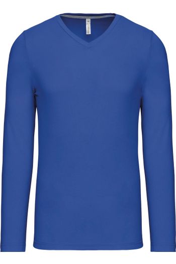 Image produit T-shirt col V manches longues