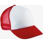 K-up Casquette Trucker enfant - 5 panneaux white/red