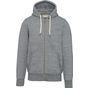 Kariban Sweat-shirt vintage zippé à capuche homme slub_grey_heather