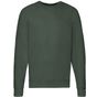 fruit of the loom Lightweight Raglan Sweat vert_bouteille
