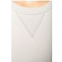 Kariban Sweat-shirt BIO col rond manches raglan femme  snow_grey