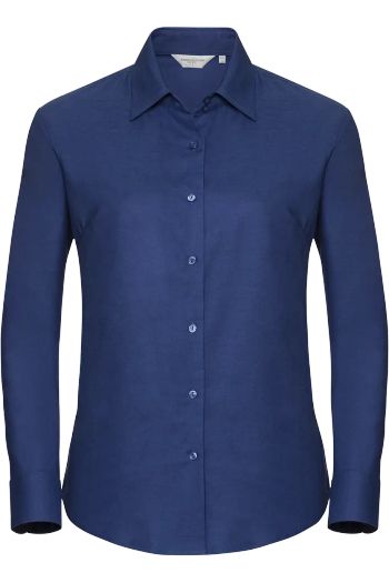 Image produit Chemise Oxford cintrée manches longues femme