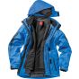Result Mens 3-in-1 journey jacket royal/black