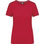 WK Designed To Work T-shirt à traitement antibactérien femme red