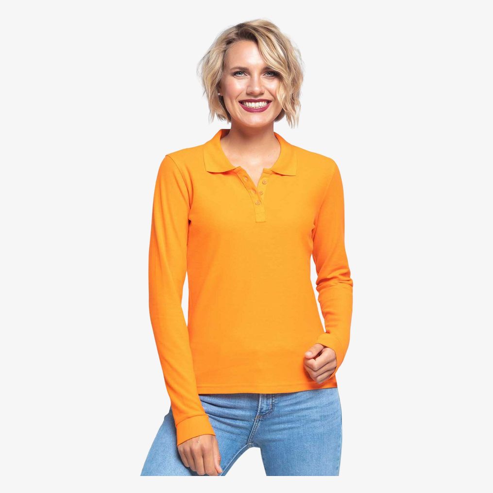 Polo regular lady long sleeves JHK