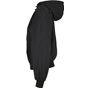 Build Your Brand Ladies Crinkle Batwing Jacket black