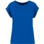 New Morning Studios Ladies regular extended shoulder tee cobalt_blue
