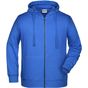 James&Nicholson Men´s Zip-Hoody cobalt