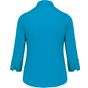 Kariban chemise manches 3/4 femme bright_turquoise