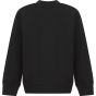 SF Clothing Kids' sustainable fashion curved hem sweat black