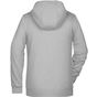 James&Nicholson Ladies´ Zip-Hoody grey_heather