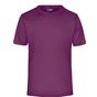 James&Nicholson Mens Active-T purple
