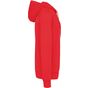 Kariban Sweat-shirt french terry écoresponsable zippé à capuche unisexe red