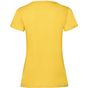 fruit of the loom Tee-shirt femme Valueweight sunflower
