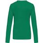 kariban T-shirt col V manches longues femme kelly_green