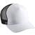 K-up Casquette Trucker - 5 panneaux white/black