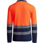 Roly Workwear Atrio LS marine/orange_fluo