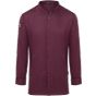 karlowsky Men's Long-Sleeve Chef Jacket Green Generation Sustainable GRS Aubergine