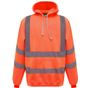 yoko Sweatshirt capuche haute visibilité hi_vis_orange