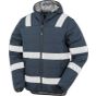 Result Recycled ripstop padded safety jacket navy
