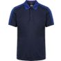 Regatta Men's Contrast Coolweave Quick Wicking Polo Shirt navy/new_royal